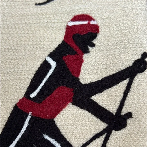 Rare Crate&Barrel Ecru Skier Pillows, Cotton, Linen and Feather, Set of Two